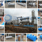 5-го поколения отходов шин пиролиз с нефтяной Machine 5-го поколения отходов шин пиролиз с нефтяной Machine