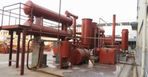 Waste Tyre Pyrolysis to Diesel Oil Plant in Sri lanka