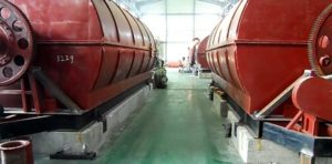 Waste Tyre Recycling to Diesel Oil Plant in Korea