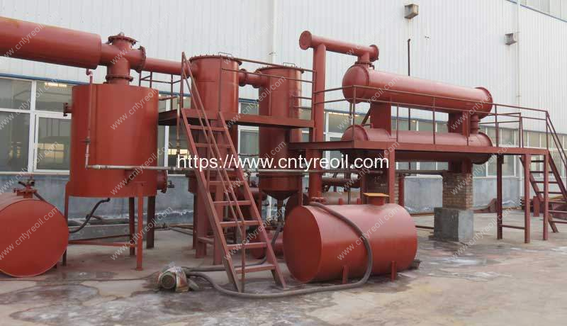 Waste-Tyre&Waste-Plastic-Pyrolysis-to-Diesel-Oil-Plant-Factory-Visit